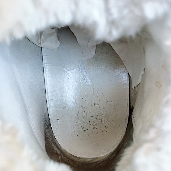 Gucci Authentic Rabbit Fur High Top Guccissima GG Sneakers Monogram 39 Grey 9 - Picture 9 of 15